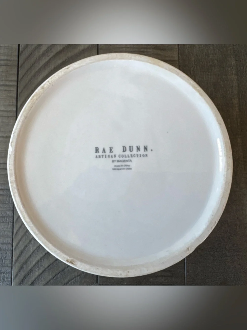 Rae Dunn Farmhouse Style Pet Dish “Eat Up”